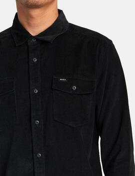 Camisa RVCA FREEMAN CORD LS  - Black
