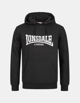 Sudadera Capucha LONSDALE WOLTERTON - Black/White