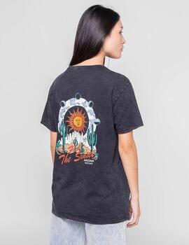 Camiseta KAOTIKO WASHED SUNSET - Black