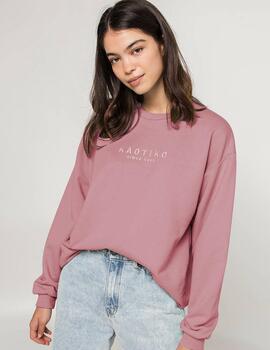Sudadera Crew KAOTIKO ABBY - Soft Burgundy