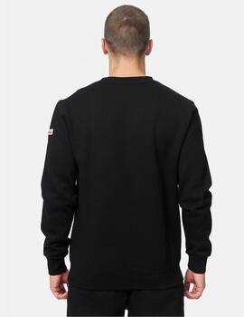 Sudadera Crew LONSDALE LAWINS - Black/Red/Grey