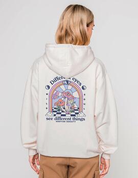 Sudadera Capucha KAOTIKO DIFFERENT EYES - Bone
