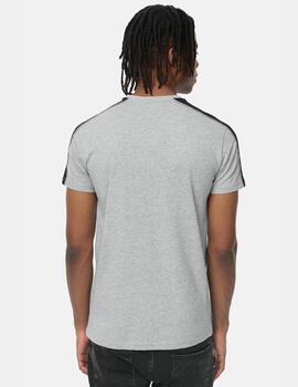 Camiseta LONSDALE ARDMAIR - Marl Grey/Black/White