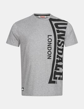 Camiseta LONSDALE HOLYROOD - Marl Grey/Black