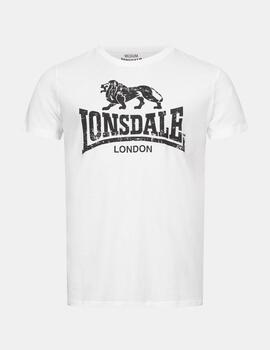 Camiseta LONSDALE SILVERHILL - White/Black