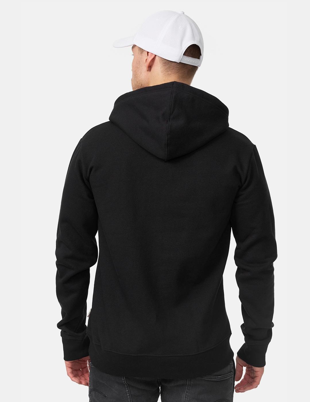 Sudadera Capucha LONSDALE TADLEY - Black/Ecru