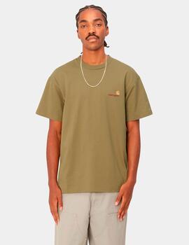 Camiseta CARHARTT AMERICAN SCRIPT - Larch