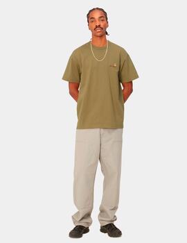 Camiseta CARHARTT AMERICAN SCRIPT - Larch