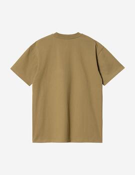 Camiseta CARHARTT AMERICAN SCRIPT - Larch