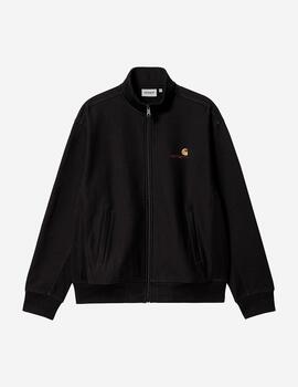 Sudadera Abierta CARHARTT AMERICAN SCRIPT - Black