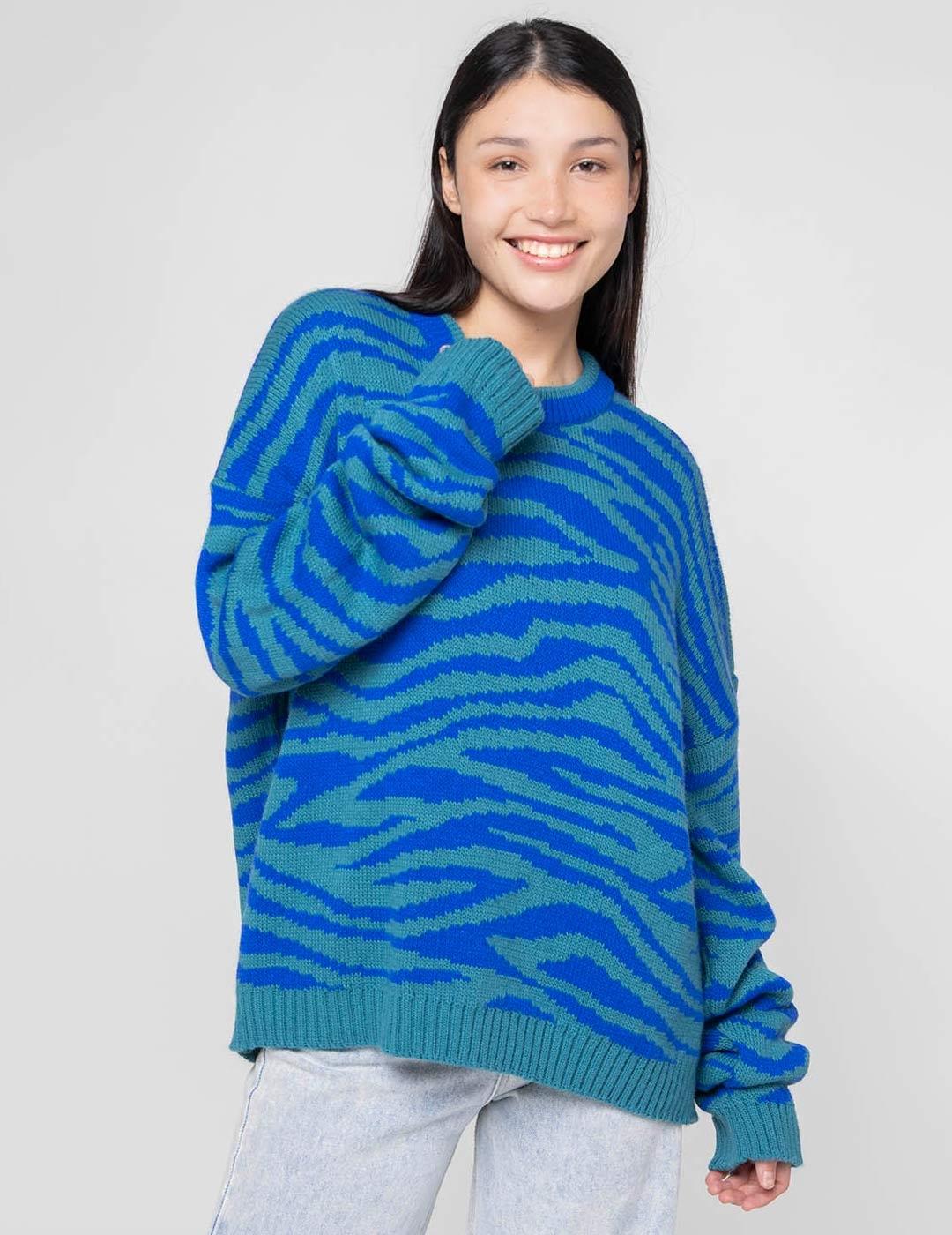 Jersey KAOTIKO ZEBRA - Blue