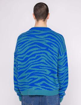 Jersey KAOTIKO ZEBRA - Blue