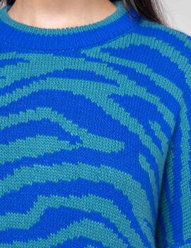 Jersey KAOTIKO ZEBRA - Blue