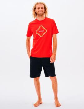 Camiseta SURF REVIVAL VIBRATIONS - Blood