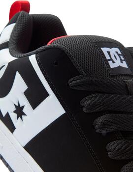 Zapatillas DCSHOES CT GRAFFIK SQ - Black/White/Red