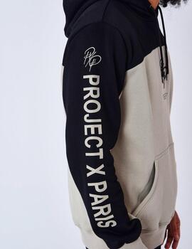 Sudadera Capucha 2322103 - Beige/Negro