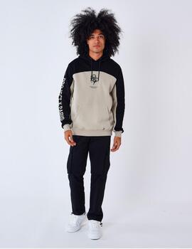 Sudadera Capucha 2322103 - Beige/Negro