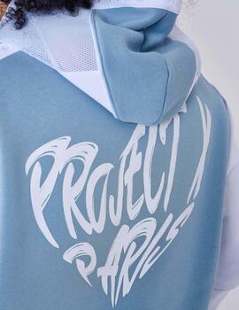 Sudadera Capucha PROJECT x PARIS 2322102 - Azul Cielo