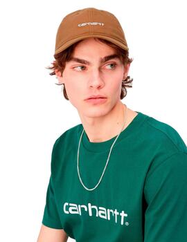 Gorra CARHARTT CANVAS SCRIPT - Deep H Brown/Black