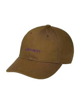 Gorra CARHARTT WIP CANVAS SCRIPT - Highland/Cassis