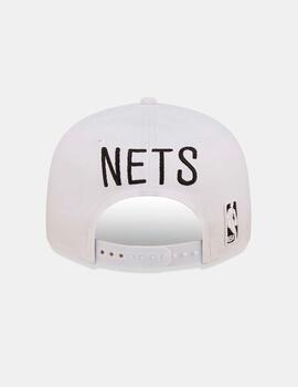 Gorra NEW ERA 9FIFTY CROWN BROOKLYN NETS - White/Black