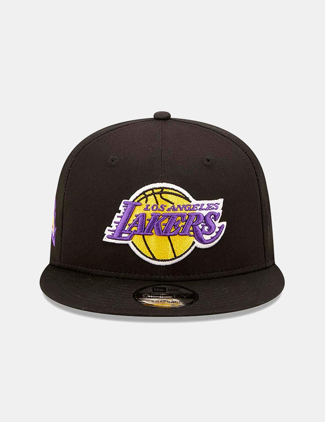 Gorra NEW ERA 9FIFTY SIDE PATCH LAKERS - Black