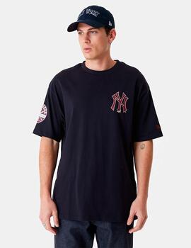 Camiseta NEW ERA LARGE LOGO NEW YORK YANKEES - Navy/Cardin