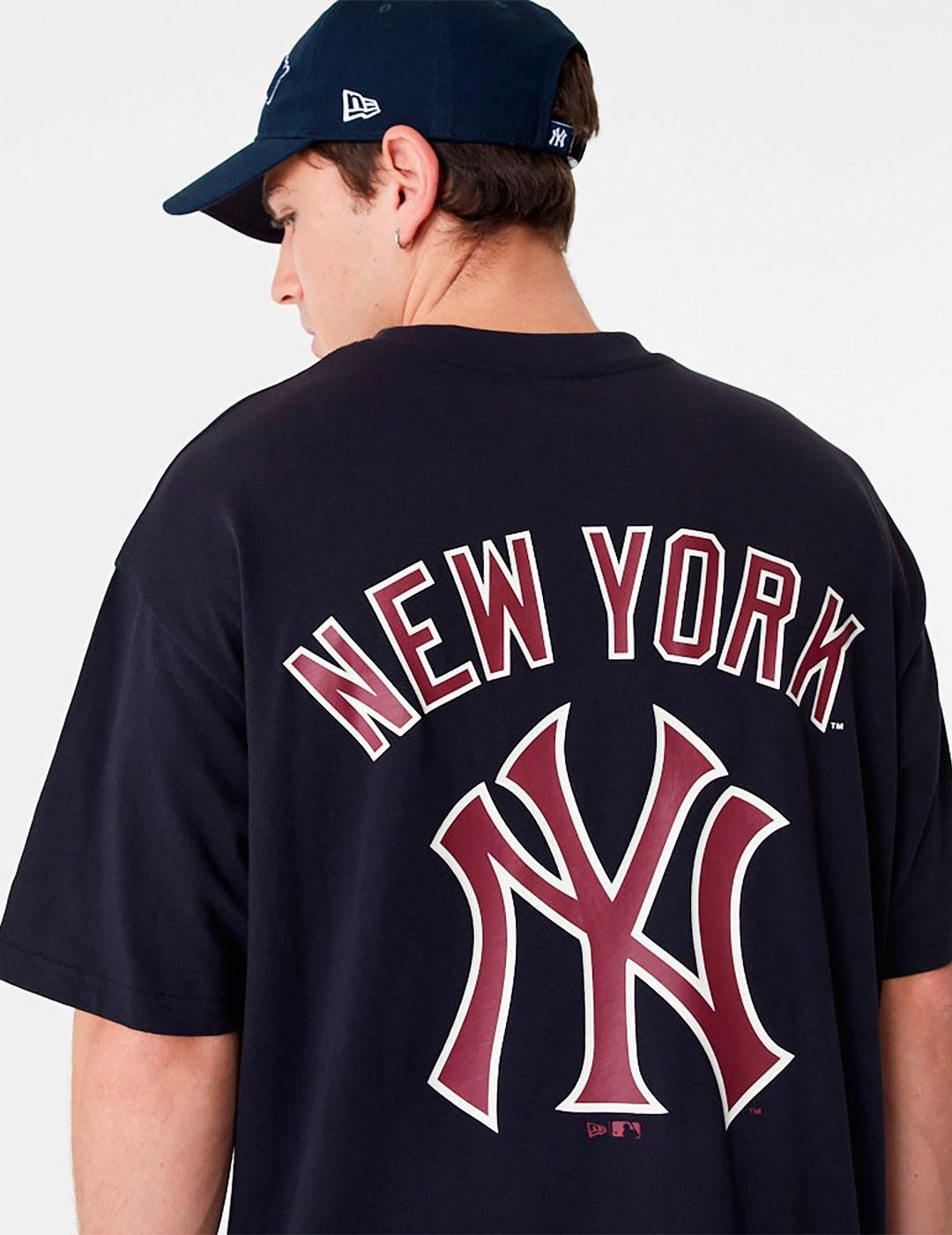 Camiseta NEW ERA LARGE LOGO NEW YORK YANKEES - Navy/Cardin