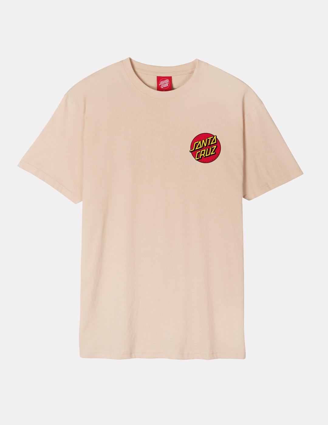 Camiseta SANTA CRUZ CLASSIC DOT CHEST - Oat