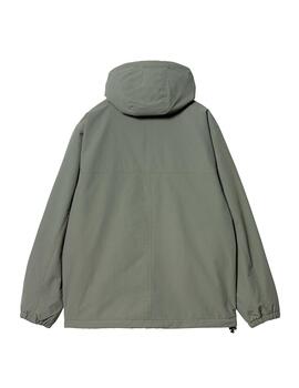 Canguro CARHARTT WINDBREAKER - Smoke Green/Black