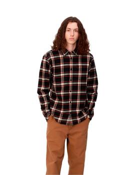 Camisa CARHARTT BARTEN - Black/Black