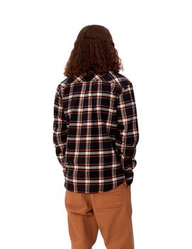 Camisa CARHARTT BARTEN - Black/Black