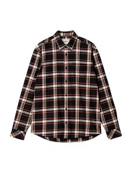 Camisa CARHARTT BARTEN - Black/Black