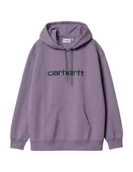 Sudadera W' HOODED CARHARTT - Purple/Green