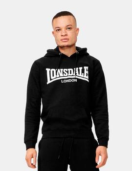 Sudadera LONSDALE CLOUDY - Black/White