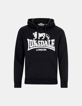 Sudadera Capucha LONSDALE GO SPORT 2 - Black