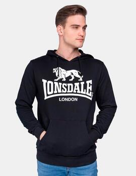 Sudadera Capucha LONSDALE GO SPORT 2 - Black