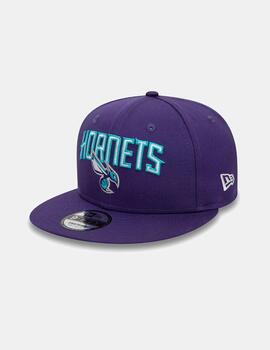 Gorra NEW ERA 950 PATCH CHARLOTTE HORNETS - Purple