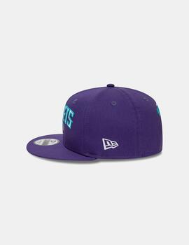 Gorra NEW ERA 950 PATCH CHARLOTTE HORNETS - Purple