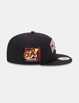 Gorra NEW ERA 950 PATCH CHICAGO BULLS - Black