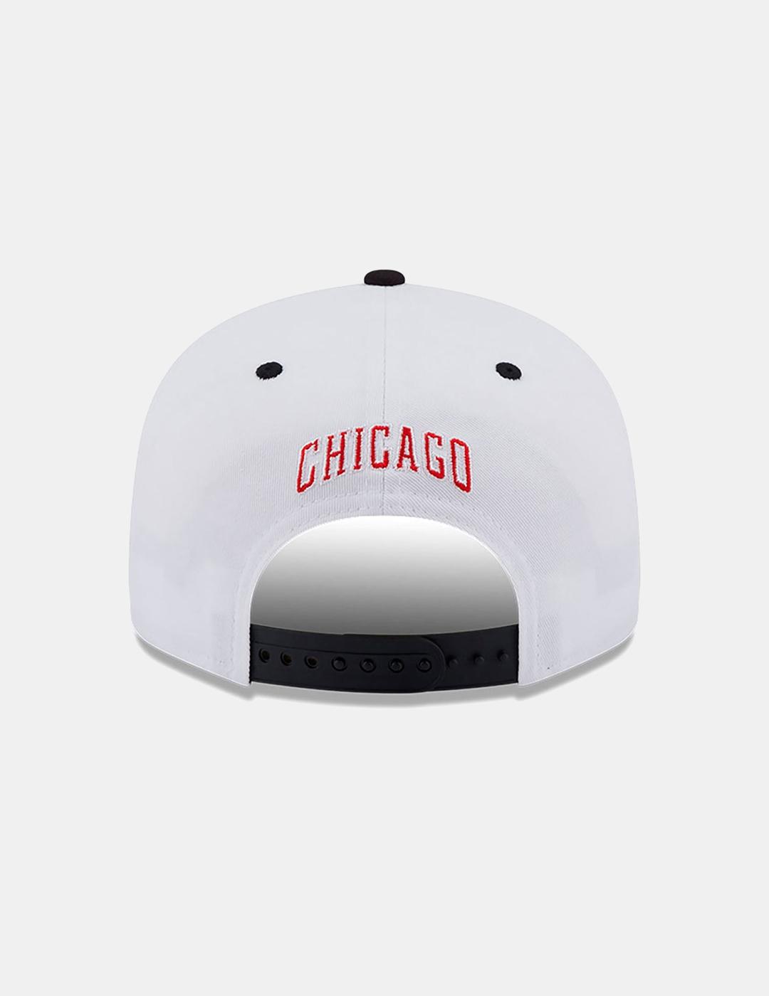 Gorra NEW ERA 950 WHITE CROWN PATCH BULLS - White/Black