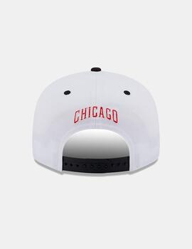 Gorra NEW ERA 950 WHITE CROWN PATCH BULLS - White/Black