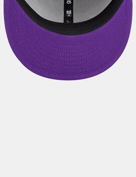 Gorra NEW ERA 950 CONTRAST SIDE PATCH LAKERS - Black/Purpl