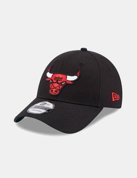 Gorra NEW ERA 940 TEAM SIDE PATCH BULLS - Black