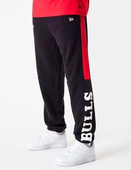 Pantalón NEW ERA COLOUR BLOCK CHICAGO BULLS - Black