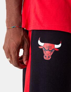 Pantalón NEW ERA COLOUR BLOCK CHICAGO BULLS - Black