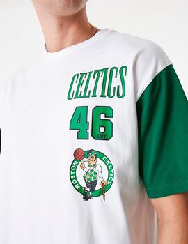 Camiseta NEW ERA CUT SEW BOSTON CELTICS - White/Green
