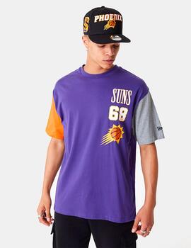 Camiseta NEW ERA CUT SEW PHOENIX SUNS - Purple