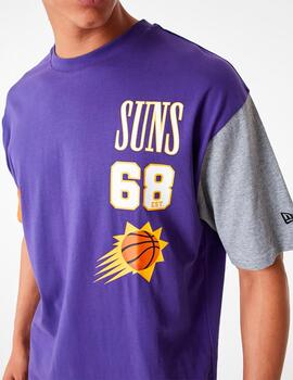 Camiseta NEW ERA CUT SEW PHOENIX SUNS - Purple