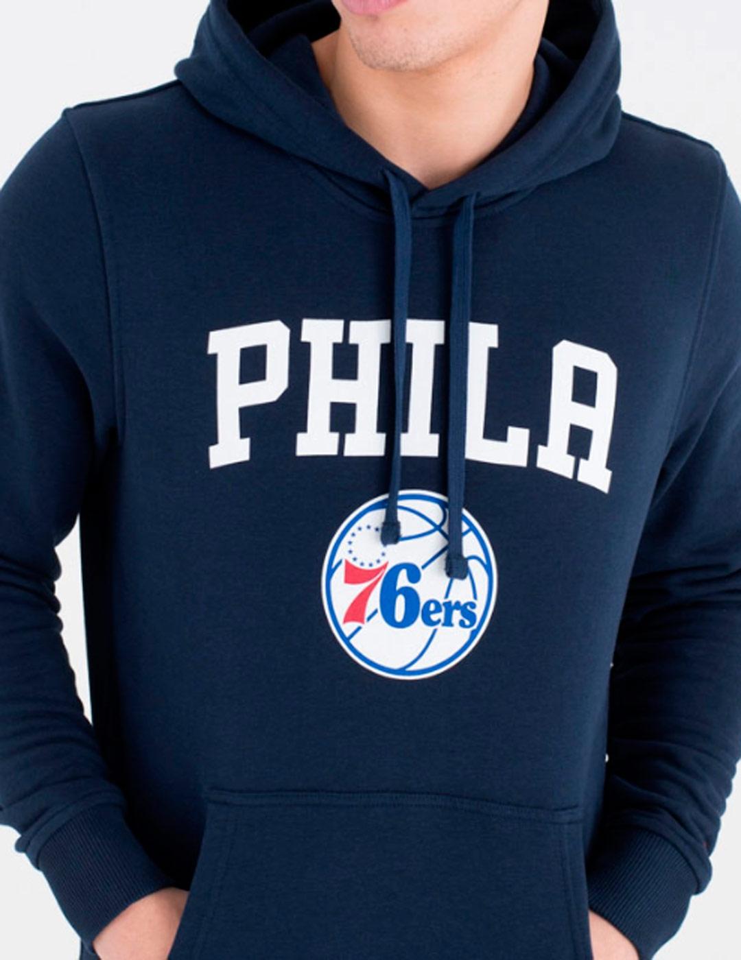 Sudadera NEW ERA TEAM LOGO PO PHILADELPHIA 76ers - Navy